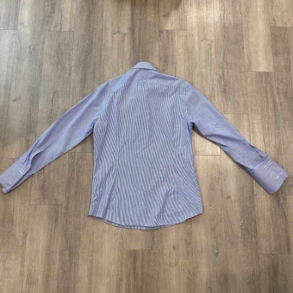 Charles Tyrwhitt Non-Iron Cotton Dress Shirt, Extra Slim Fit (16/33 inches) - Picture 8 of 8